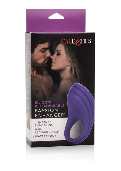 CalExotics Silicone Rechargeable Passion Enhancer - Happytoys Sexshop: Toys for Feeling Happy & Easy 😊 - Discreet geleverd