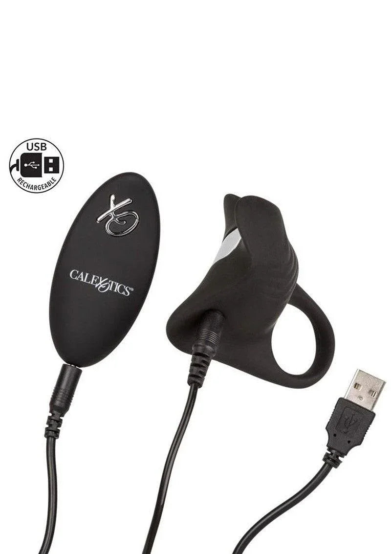 Silicone Rechargeable Remote Pleasurizer by CalExotics - Happytoys Sexshop: Toys for Feeling Happy & Easy 😊 - Discreet geleverd