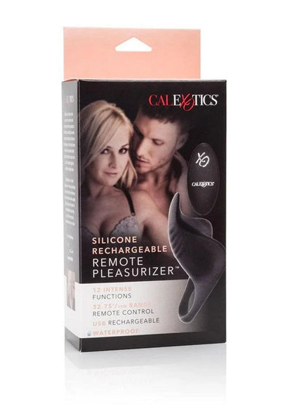 Silicone Rechargeable Remote Pleasurizer by CalExotics - Happytoys Sexshop: Toys for Feeling Happy & Easy 😊 - Discreet geleverd