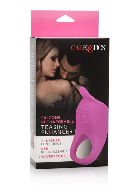 Silicone Rechargeable Teasing Enhancer by CalExotics - Happytoys Sexshop: Toys for Feeling Happy & Easy 😊 - Discreet geleverd
