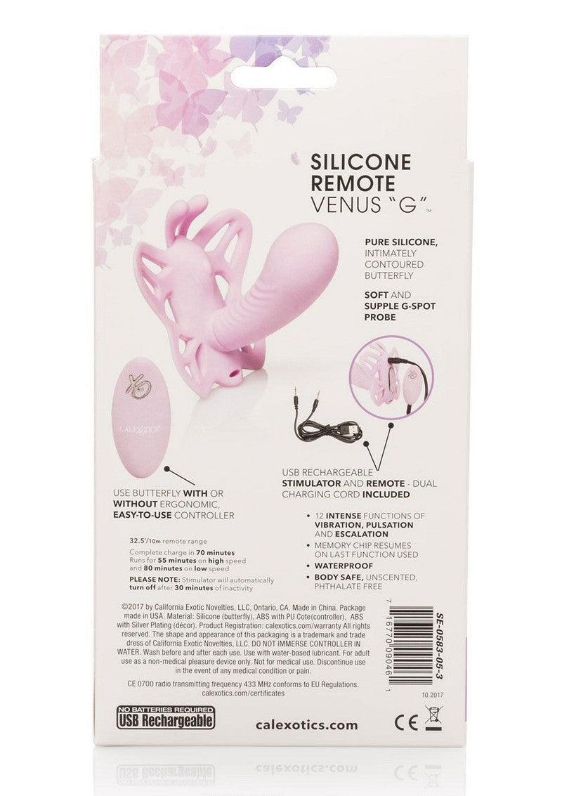 Venus Butterfly Silicone Remote Venus 'G' by CalExotics - Happytoys Sexshop: Toys for Feeling Happy & Easy 😊 - Discreet geleverd