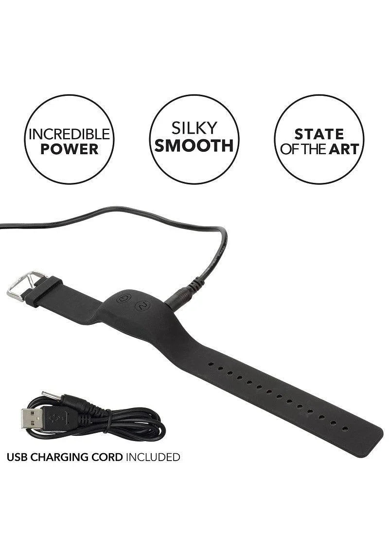 ♂ ♀ CalExotics Wristband Remote Accessory - Happytoys Sexshop: Toys for Feeling Happy & Easy 😊 - Discreet geleverd