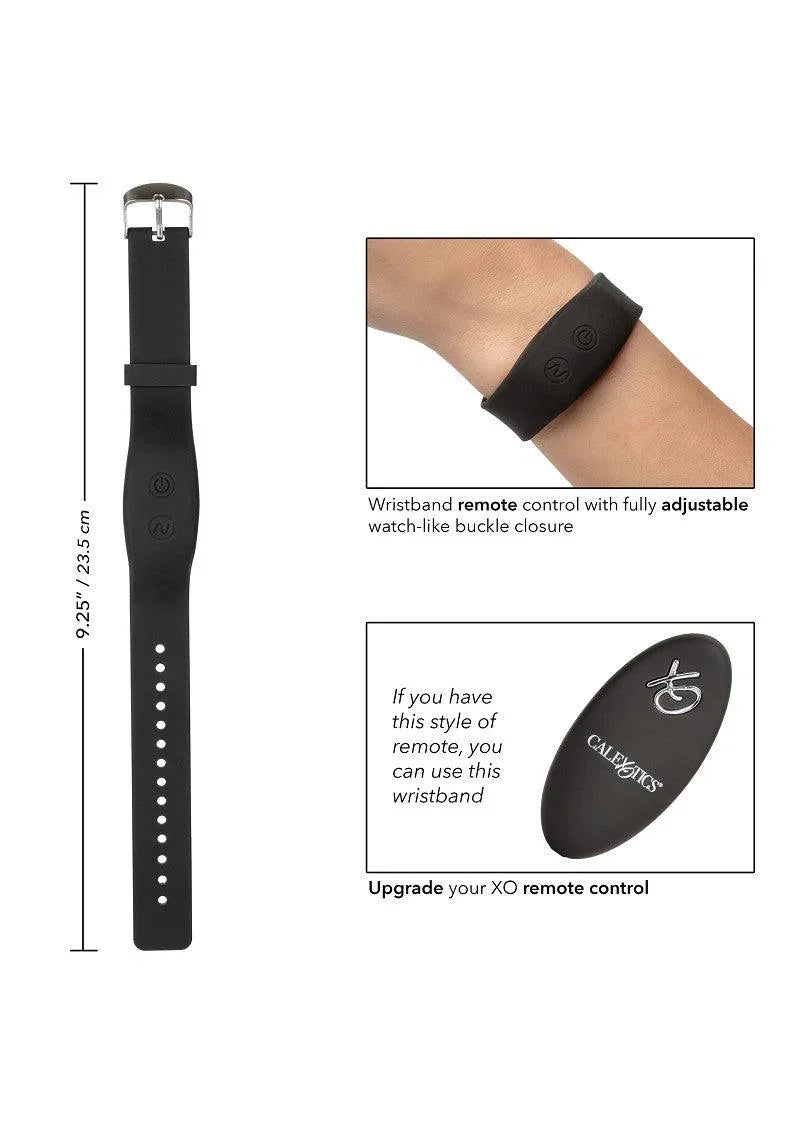 ♂ ♀ CalExotics Wristband Remote Accessory - Happytoys Sexshop: Toys for Feeling Happy & Easy 😊 - Discreet geleverd