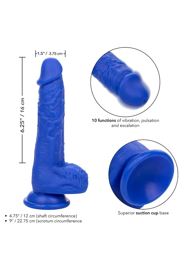 Admiral 7” Vibrating Sailor by CalExotics - Happytoys Sexshop: Toys for Feeling Happy & Easy 😊 - Discreet geleverd
