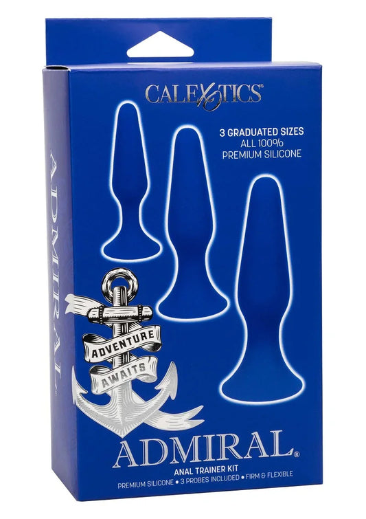 Admiral Anal Trainer Kit by CalExotics - Happytoys Sexshop: Toys for Feeling Happy & Easy 😊 - Discreet geleverd