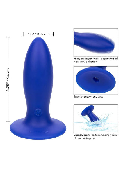 Admiral Liquid Silicone Vibrating Torpedo by CalExotics - Happytoys Sexshop: Toys for Feeling Happy & Easy 😊 - Discreet geleverd