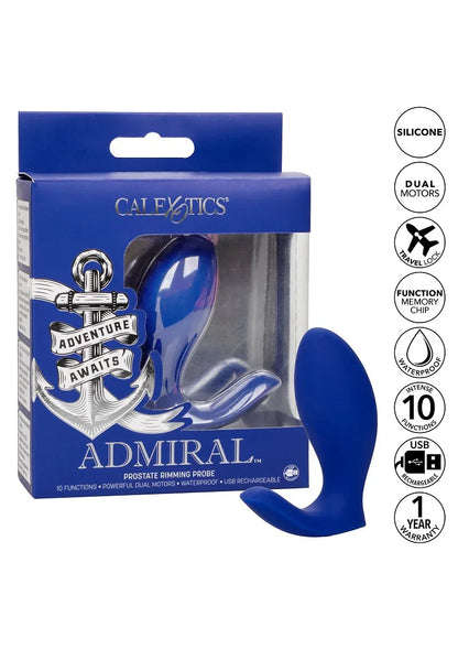 Admiral Prostate Rimming Probe by CalExotics - Happytoys Sexshop: Toys for Feeling Happy & Easy 😊 - Discreet geleverd
