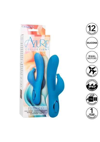 Azure Flutter G by CalExotics - Happytoys Sexshop: Toys for Feeling Happy & Easy 😊 - Discreet geleverd