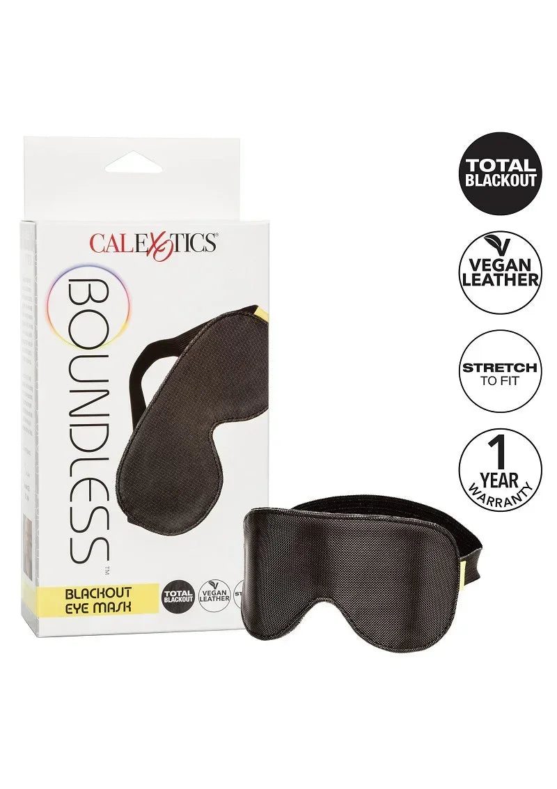 Bestel: Boundless Blackout Eye Mask by CalExotics - bij Happytoys.nl, happytoys.be, Happytoys.ae: erotische sex webshop | liever Happy dan Easy ⭐⭐⭐⭐⭐