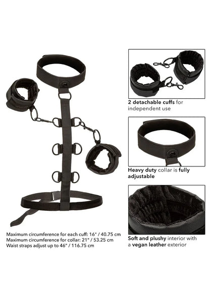 ♂ ♀ CalExotics Boundless Collar Body Restraint - Happytoys Sexshop: Toys for Feeling Happy & Easy 😊 - Discreet geleverd