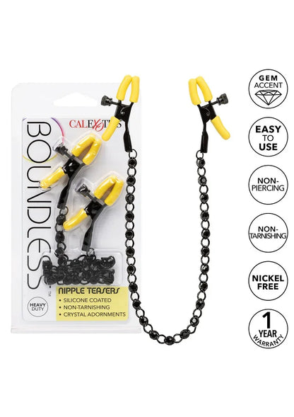 ♂ ♀ CalExotics Boundless Nipple Teasers - Happytoys Sexshop: Toys for Feeling Happy & Easy 😊 - Discreet geleverd