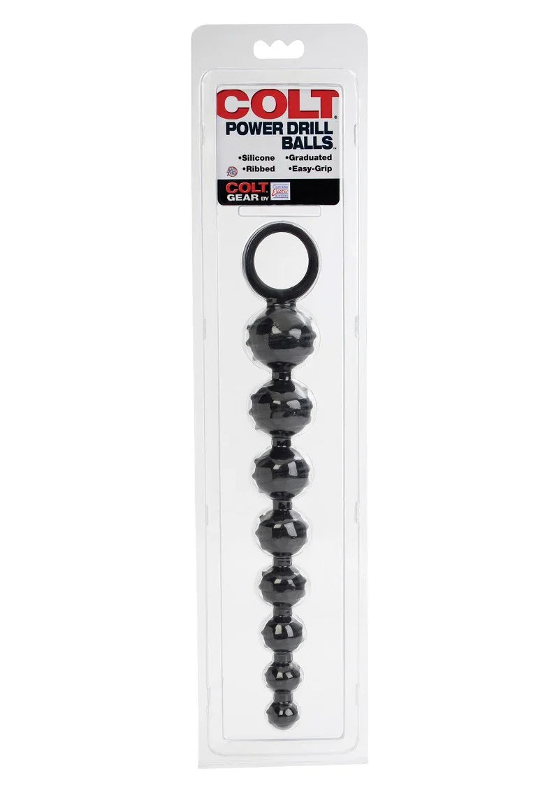 COLT Power Drill Balls Anal Beads by CalExotics - Happytoys Sexshop: online sex shop for Feeling Happy & Easy 😊 - Discreet geleverd