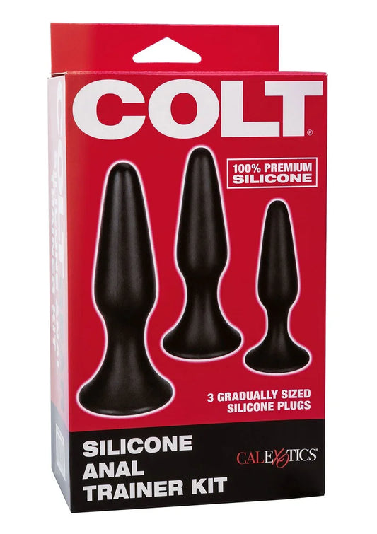 ♂ ♀ CalExotics COLT Silicone Anal Trainer Kit - Happytoys Sexshop: Toys for Feeling Happy & Easy 😊 - Discreet geleverd