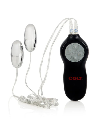 COLT Twin Turbo Bullets Double Vibrator by CalExotics - Happytoys Sexshop: online sex shop for Feeling Happy & Easy 😊 - Discreet geleverd