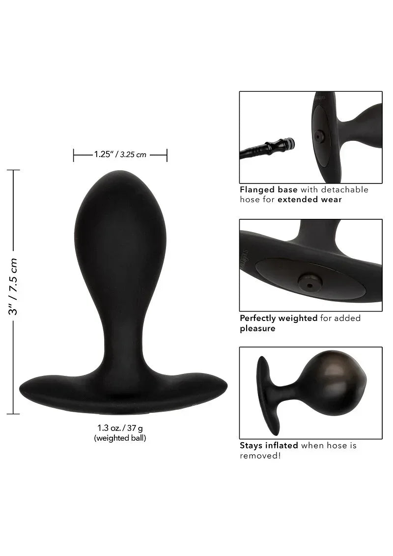 COLT Weighted Pumper Plug by CalExotics - Happytoys Sexshop: online sex shop for Feeling Happy & Easy 😊 - Discreet geleverd