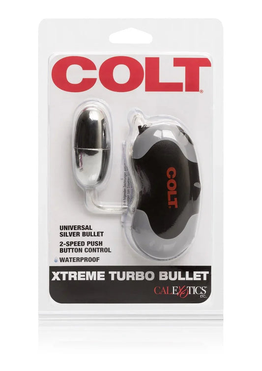 COLT Xtreme Turbo Bullet Vibrator by CalExotics - Happytoys Sexshop: Toys for Feeling Happy & Easy 😊 - Discreet geleverd