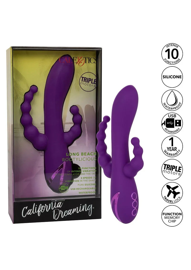 California Dreaming Long Beach Bootylicious by CalExotics - Happytoys Sexshop: Toys for Feeling Happy & Easy 😊 - Discreet geleverd