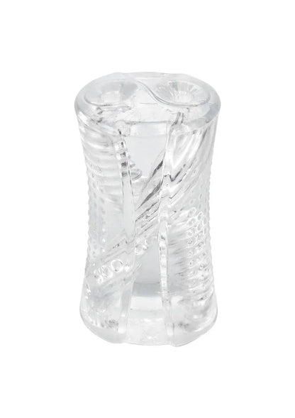 Cyclone Dual Ribbed Stroker Masturbator by CalExotics - Happytoys Sexshop: online sex shop for Feeling Happy & Easy 😊 - Discreet geleverd