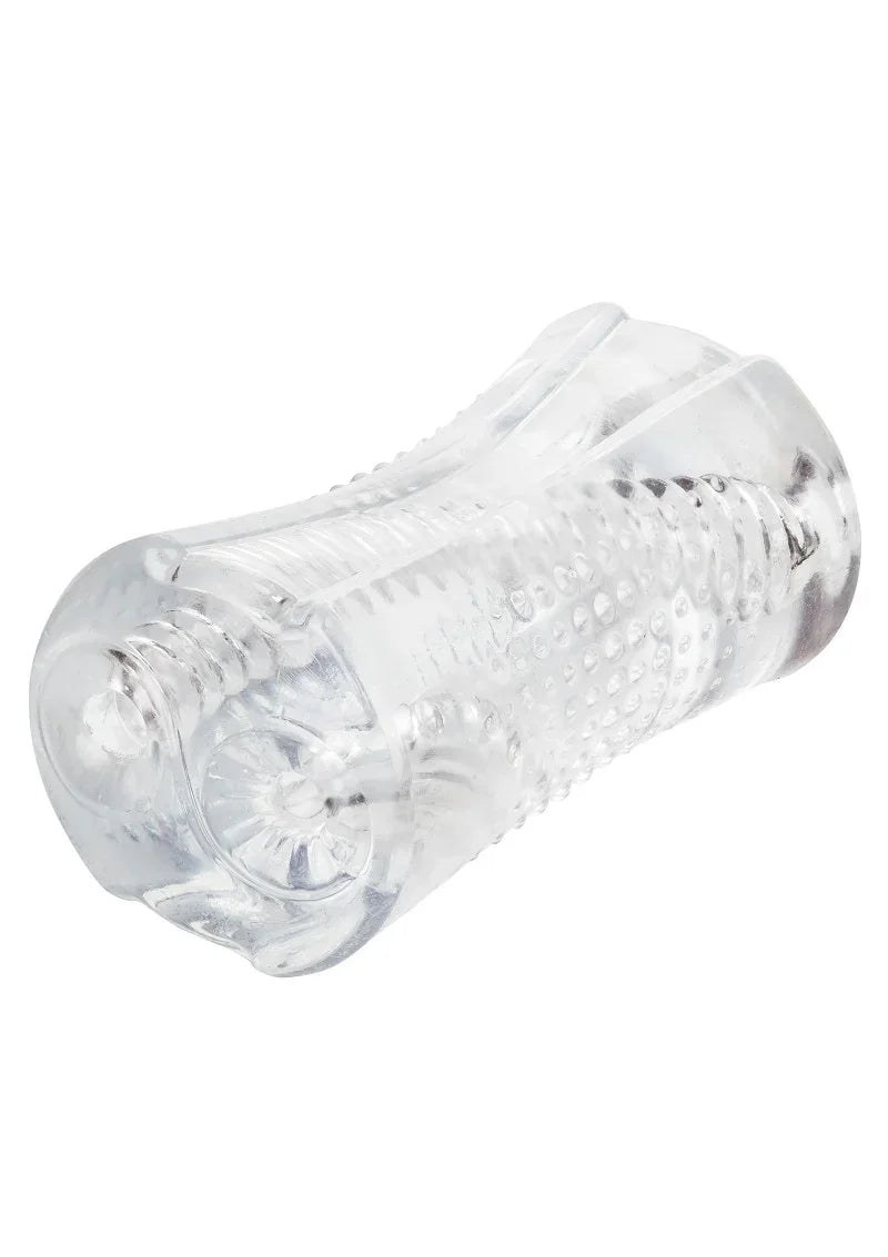 Cyclone Dual Ribbed Stroker Masturbator by CalExotics - Happytoys Sexshop: online sex shop for Feeling Happy & Easy 😊 - Discreet geleverd