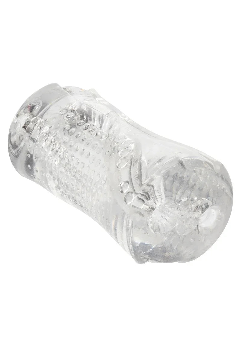 Cyclone Dual Ribbed Stroker Masturbator by CalExotics - Happytoys Sexshop: online sex shop for Feeling Happy & Easy 😊 - Discreet geleverd