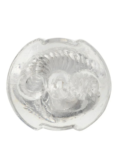 Cyclone Dual Ribbed Stroker Masturbator by CalExotics - Happytoys Sexshop: online sex shop for Feeling Happy & Easy 😊 - Discreet geleverd