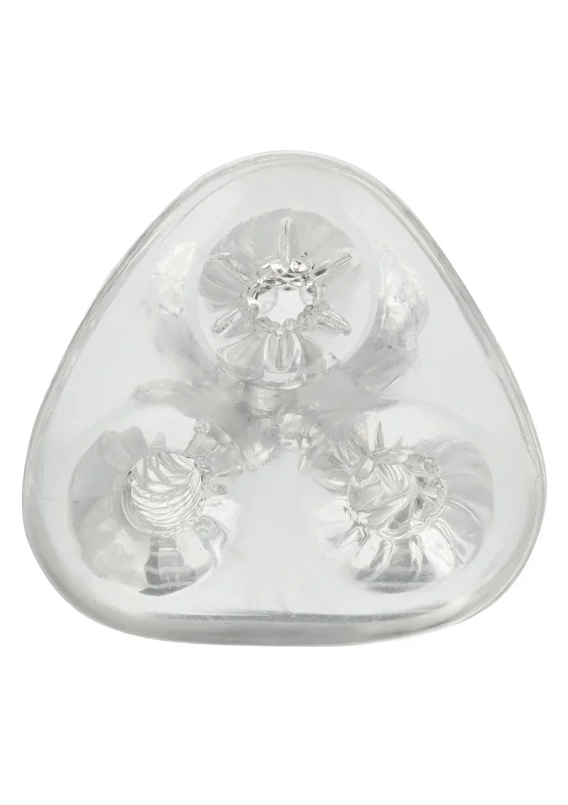 Cyclone Triple Chamber Stroker Masturbator by CalExotics - Happytoys Sexshop: online sex shop for Feeling Happy & Easy 😊 - Discreet geleverd