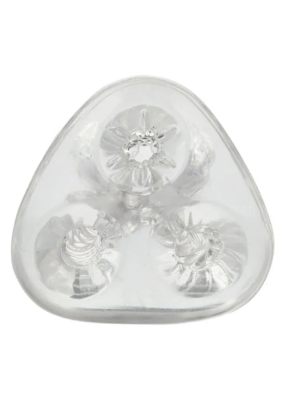 Cyclone Triple Chamber Stroker Masturbator by CalExotics - Happytoys Sexshop: online sex shop for Feeling Happy & Easy 😊 - Discreet geleverd