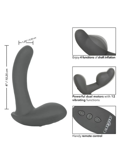 Eclipse Eclipse Rem Inflatable Probe Anal Vibrator by CalExotics - Happytoys Sexshop: Toys for Feeling Happy & Easy 😊 - Discreet geleverd