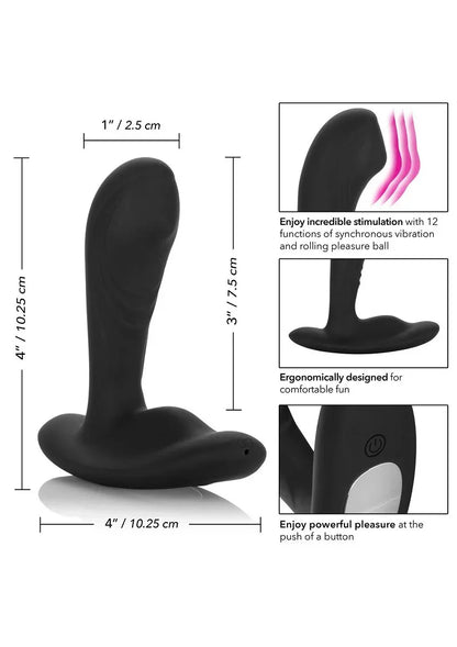 CalExoticsEclipseTaperedRollerBallProbe6 @ Happytoys Sexshop: online sex shop for Feeling Happy & Easy 😊 the erotic store owned by a woman