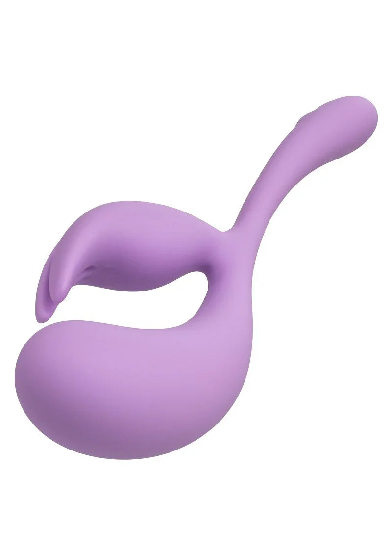 Elle Liquid Silicone Dual Flicker Vibrator by CalExotics - Happytoys Sexshop: Toys for Feeling Happy & Easy 😊 - Discreet geleverd