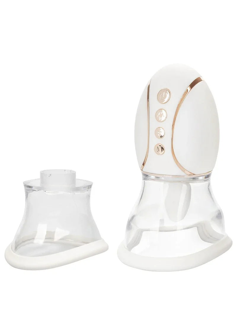 ♀ CalExotics Empowered Smart Pleasure Queen licking vibrator - Happytoys Sexshop: Toys for Feeling Happy & Easy 😊 - Discreet geleverd