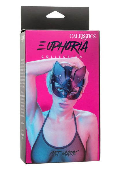 Euphoria Collection Cat Mask by CalExotics - Happytoys Sexshop: online sex shop for Feeling Happy & Easy 😊 - Discreet geleverd
