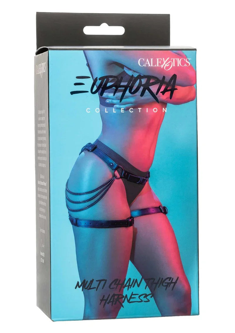 Euphoria Collection Multi Chain Thigh Harness by CalExotics - Happytoys Sexshop: online sex shop for Feeling Happy & Easy 😊 - Discreet geleverd