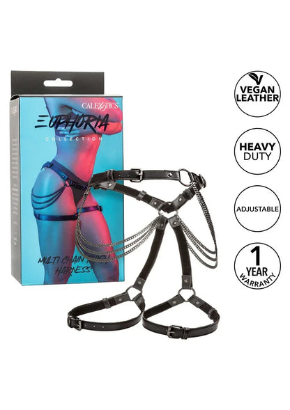 Euphoria Collection Multi Chain Thigh Harness by CalExotics - Happytoys Sexshop: online sex shop for Feeling Happy & Easy 😊 - Discreet geleverd