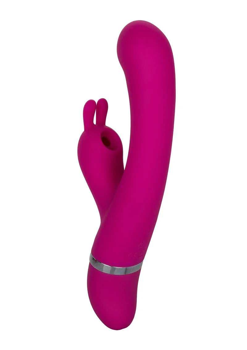♀ CalExotics Foreplay Frenzy Bunny Kisser double action suction - Happytoys Sexshop: Toys for Feeling Happy & Easy 😊 - Discreet geleverd