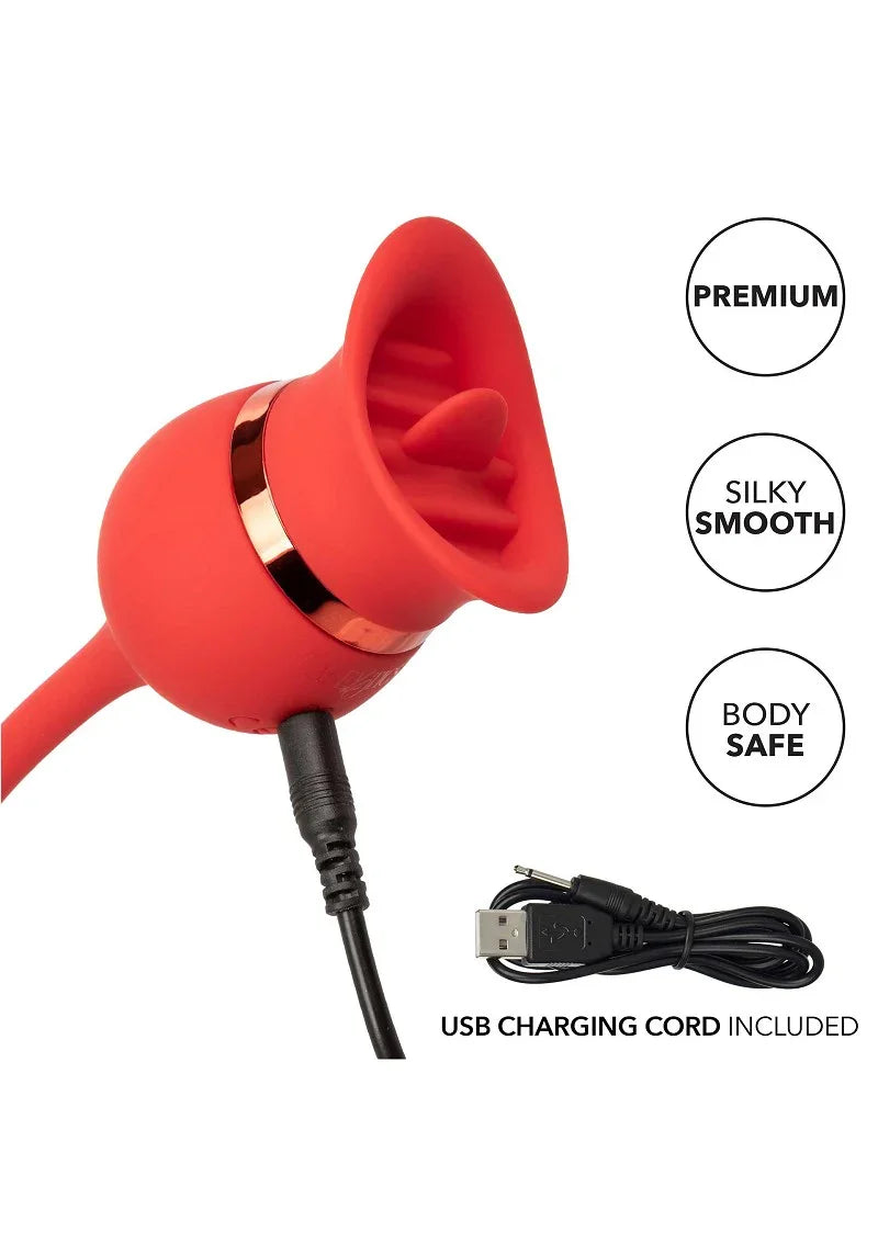 ♀ CalExotics French Kiss Casanova teaser/vibrator - Happytoys Sexshop: Toys for Feeling Happy & Easy 😊 - Discreet geleverd