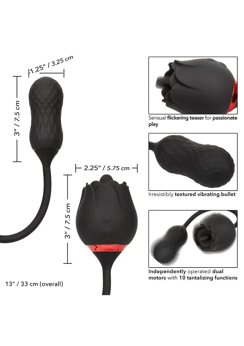 ♀ CalExotics French Kiss Elite Siren teaser vibrator - Happytoys Sexshop: Toys for Feeling Happy & Easy 😊 - Discreet geleverd