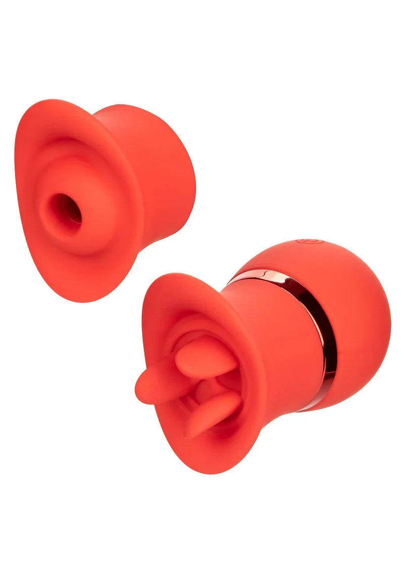 ♀ CalExotics French Kiss Suck & Play Interchangeable Set - Happytoys Sexshop: Toys for Feeling Happy & Easy 😊 - Discreet geleverd