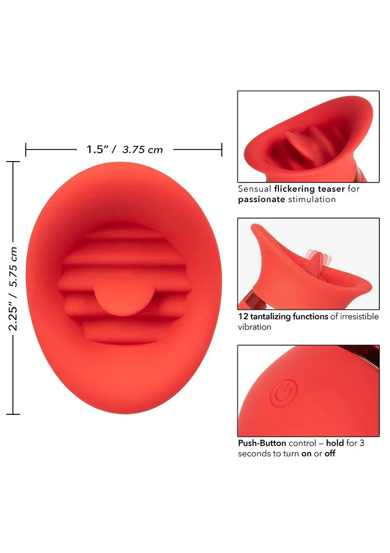 ♀ CalExotics French Kiss Sweet Talker Teaser - Happytoys Sexshop: Toys for Feeling Happy & Easy 😊 - Discreet geleverd