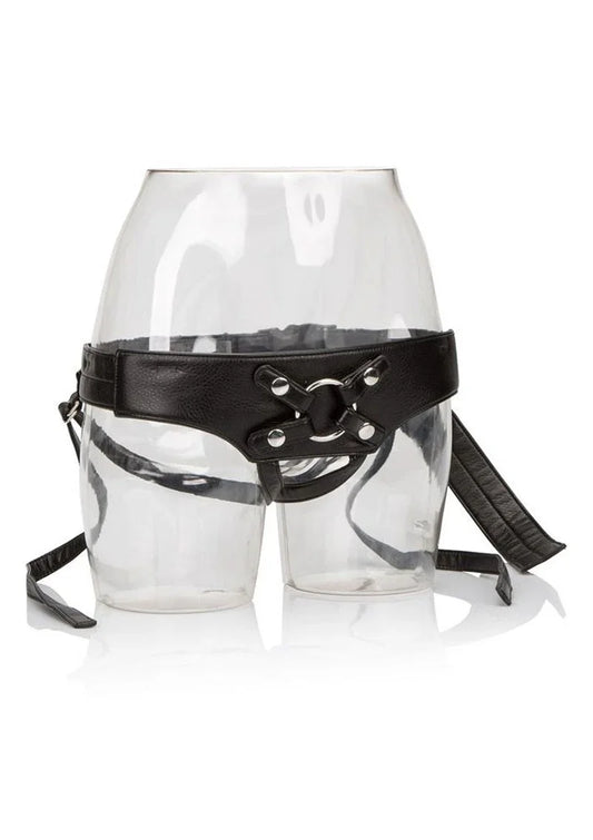 Her Royal Harness The Empress Strap-On Pegging set by CalExotics - Happytoys Sexshop: online sex shop for Feeling Happy & Easy 😊 - Discreet geleverd