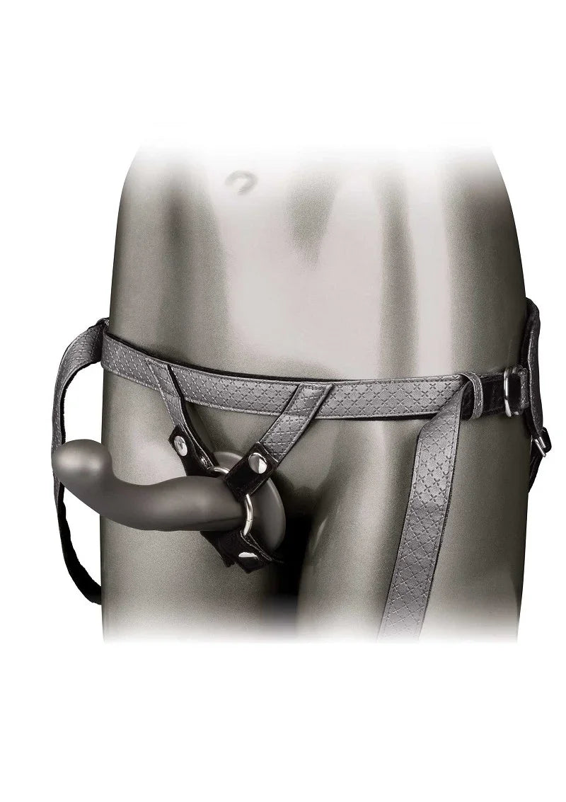 ♂ ♀ CalExotics Her Royal Harness The Royal Sensual Set Pegging Strap-On - Happytoys Sexshop: Toys for Feeling Happy & Easy 😊 - Discreet geleverd