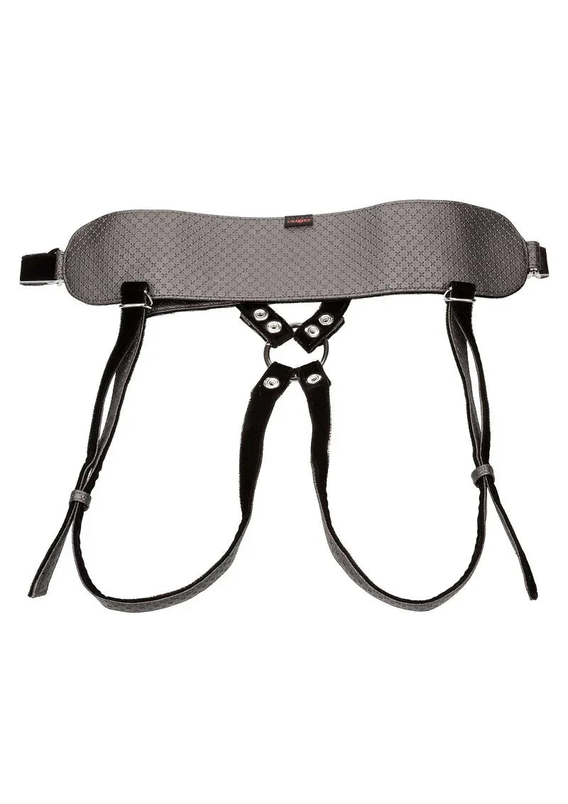 ♂ ♀ CalExotics Her Royal Harness The Royal Ultra-Soft Pegging strap on Set - Happytoys Sexshop: Toys for Feeling Happy & Easy 😊 - Discreet geleverd