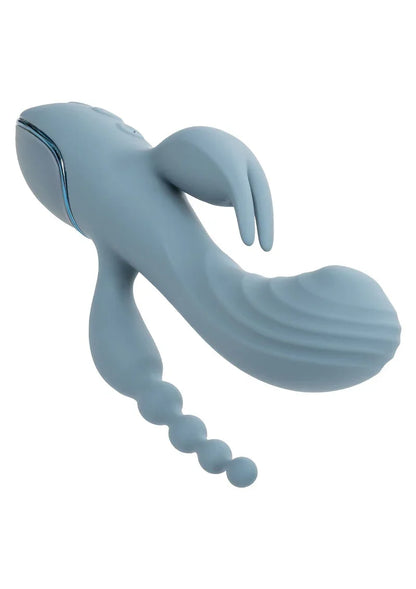 ♀ CalExotics III Triple Ecstasy triple vibrator - Happytoys Sexshop: Toys for Feeling Happy & Easy 😊 - Discreet geleverd