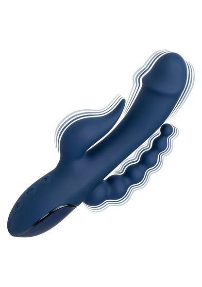♀ CalExotics III Triple Orgasm triple Vibrator - Happytoys Sexshop: online sex shop for Feeling Happy & Easy 😊 - Discreet geleverd