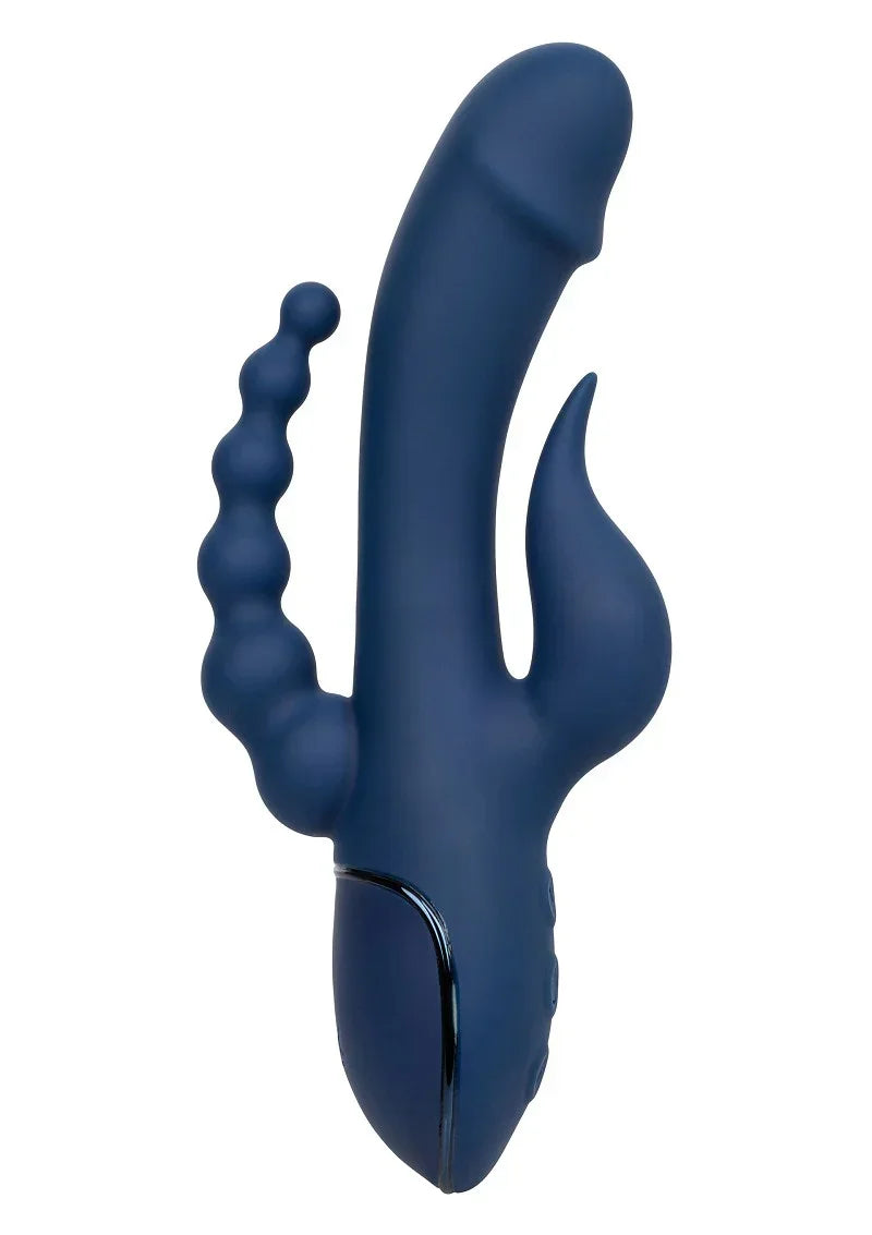 ♀ CalExotics III Triple Orgasm triple Vibrator - Happytoys Sexshop: online sex shop for Feeling Happy & Easy 😊 - Discreet geleverd