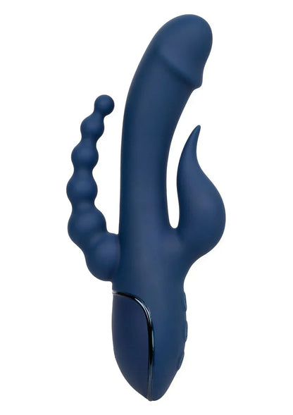 ♀ CalExotics III Triple Orgasm triple Vibrator - Happytoys Sexshop: online sex shop for Feeling Happy & Easy 😊 - Discreet geleverd