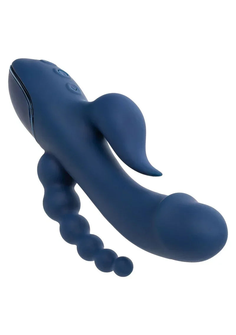 ♀ CalExotics III Triple Orgasm triple Vibrator - Happytoys Sexshop: online sex shop for Feeling Happy & Easy 😊 - Discreet geleverd