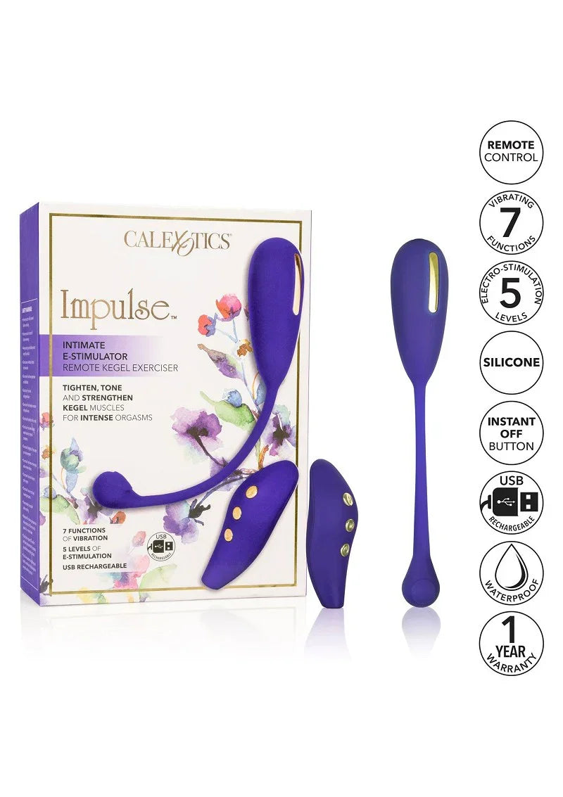 Impulse Intimate E-Stimulator Remote Kegel Exerciser by CalExotics - Happytoys Sexshop: Toys for Feeling Happy & Easy 😊 - Discreet geleverd
