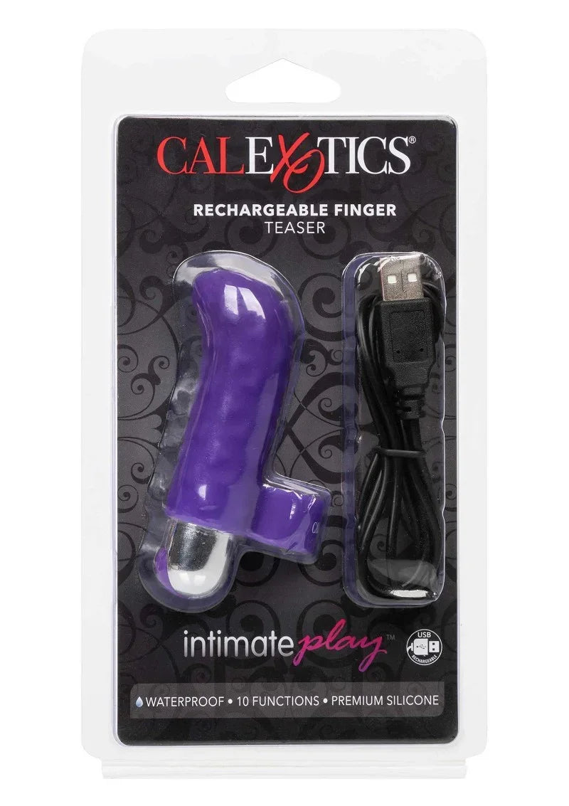 CalExoticsIntimatePlayRechargeableFingerTeaser2 @ Happytoys Sexshop: online sex shop for Feeling Happy & Easy 😊 the erotic store owned by a woman