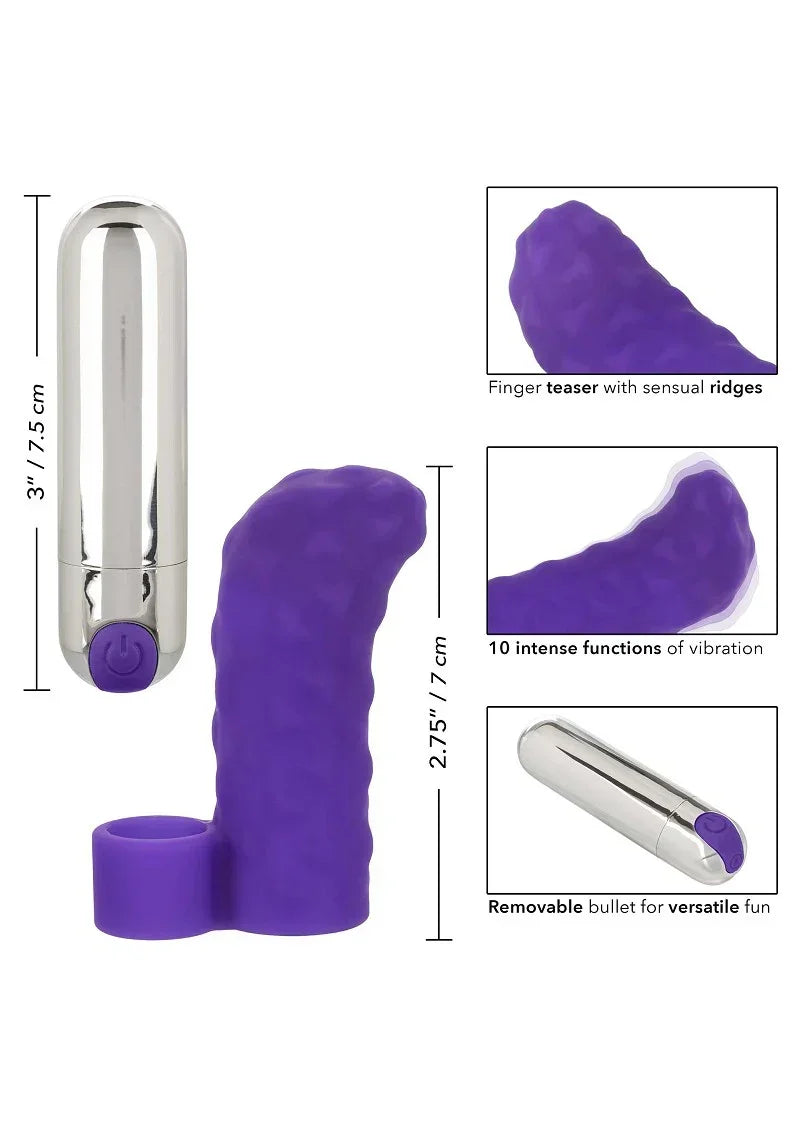 CalExoticsIntimatePlayRechargeableFingerTeaser5 @ Happytoys Sexshop: online sex shop for Feeling Happy & Easy 😊 the erotic store owned by a woman